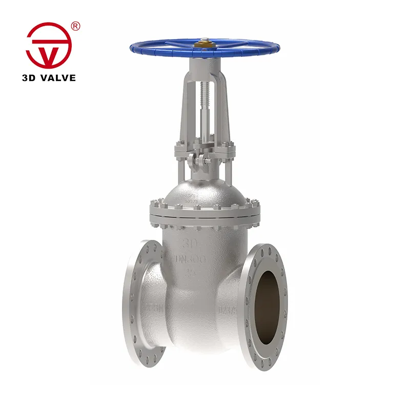 วาล์วประตูน้ำแบบแมนนวลสแตนเลสมาตรฐานรัสเซีย